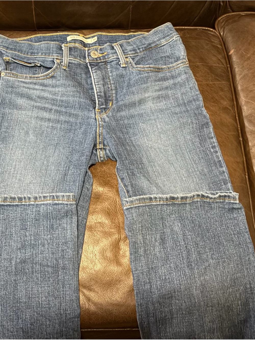 Women's Levi’s Blue Denim Jeans - 315 Shaping Bootcut